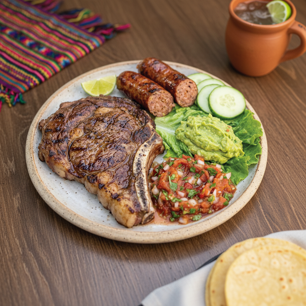 CHULETA DE PUERCO ASADO